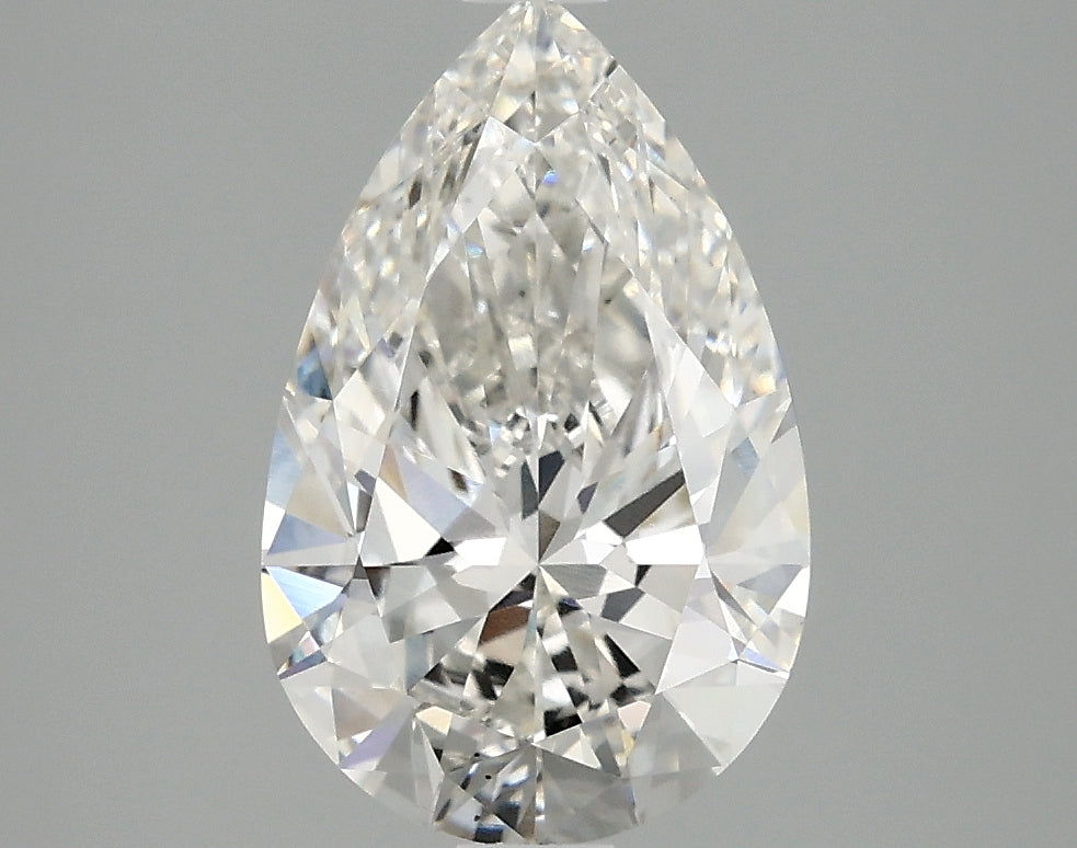 2.45ct Pear F VS1 Lab Grown Diamond