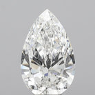 4.52ct Pear F VVS2 Lab Grown Diamond