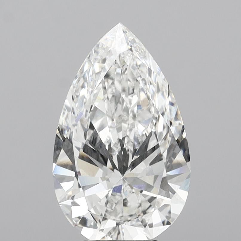 4.52ct Pear F VVS2 Lab Grown Diamond