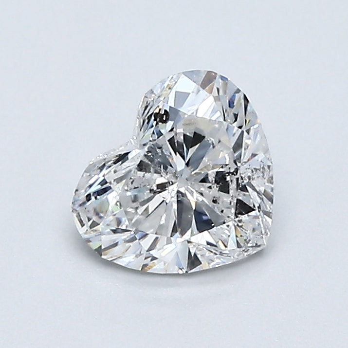 0.76ct Heart D I1 Natural Diamond