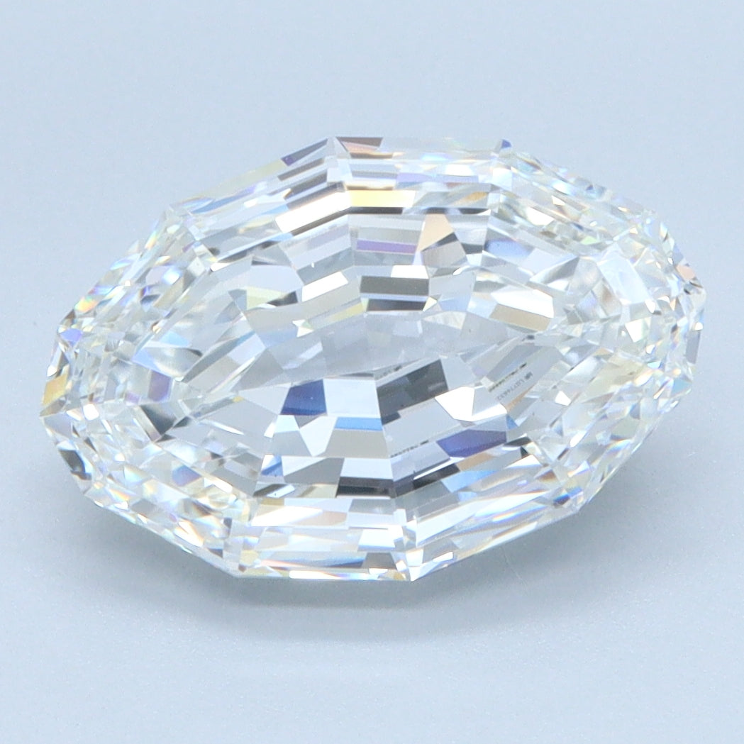 3.05ct Step Oval E VS1 Lab Grown Diamond
