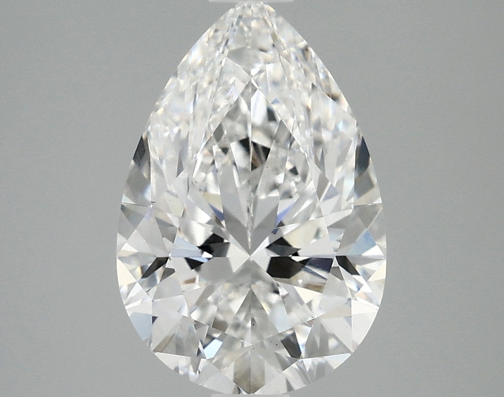 2.83ct Pear E VS1 Lab Grown Diamond