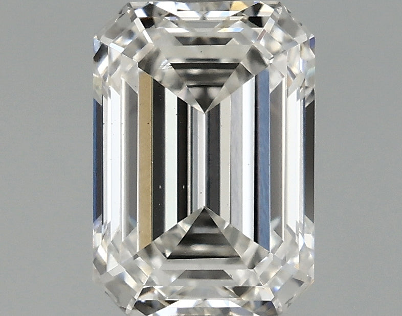 1.1ct Emerald F VS2 Lab Grown Diamond