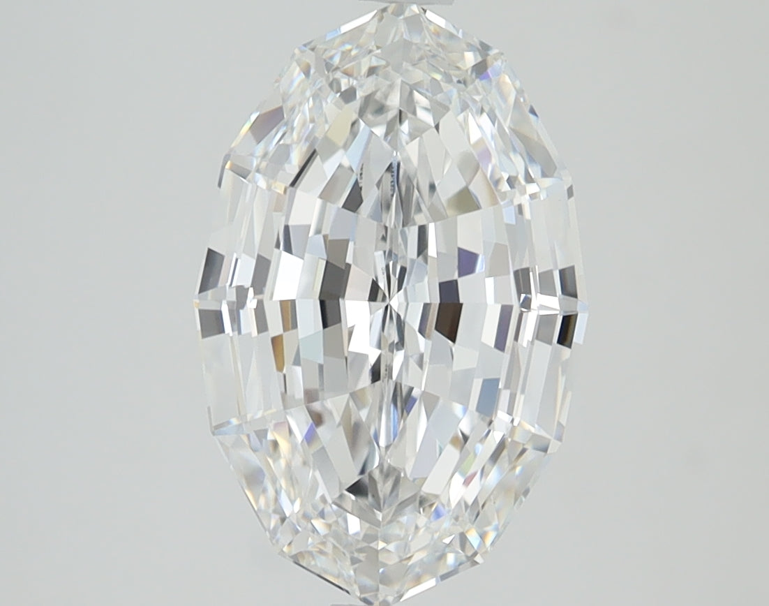 3.36ct Oval Step Cut D VVS2 Lab Grown Diamond