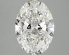 2.86ct Oval F VVS2 Lab Grown Diamond