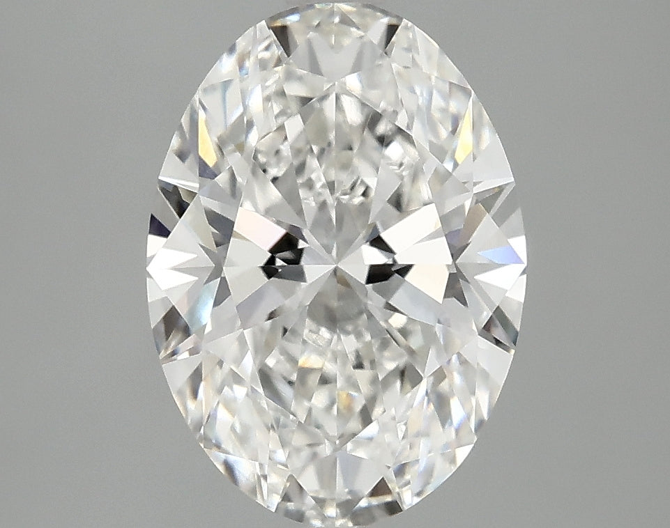 2.86ct Oval F VVS2 Lab Grown Diamond