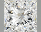 3.87ct Princess E VVS2 Lab Grown Diamond