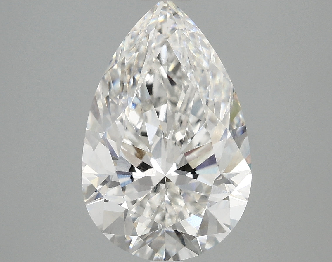 3.83ct Pear F VS1 Lab Grown Diamond