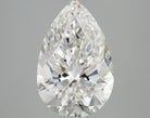 3.83ct Pear F VS1 Lab Grown Diamond