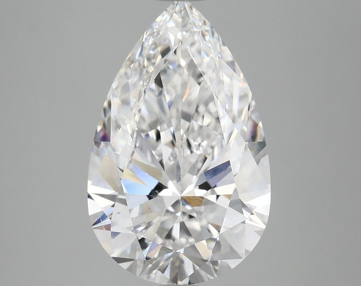 3.9ct Pear D VS2 Lab Grown Diamond