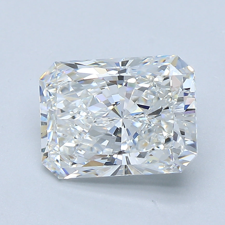 2.5ct Radiant F VVS1 Natural Diamond