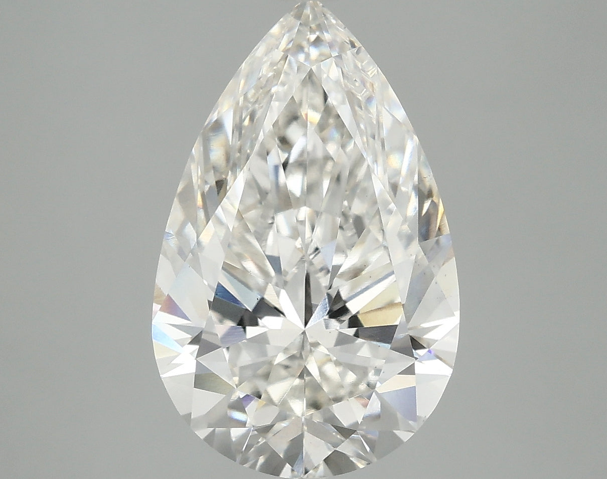 4.51ct Pear F VS2 Lab Grown Diamond