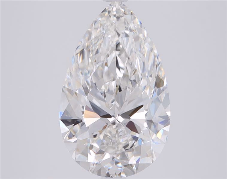 3.44ct Pear F VVS2 Lab Grown Diamond
