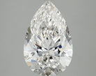 2.54ct Pear F VS2 Lab Grown Diamond