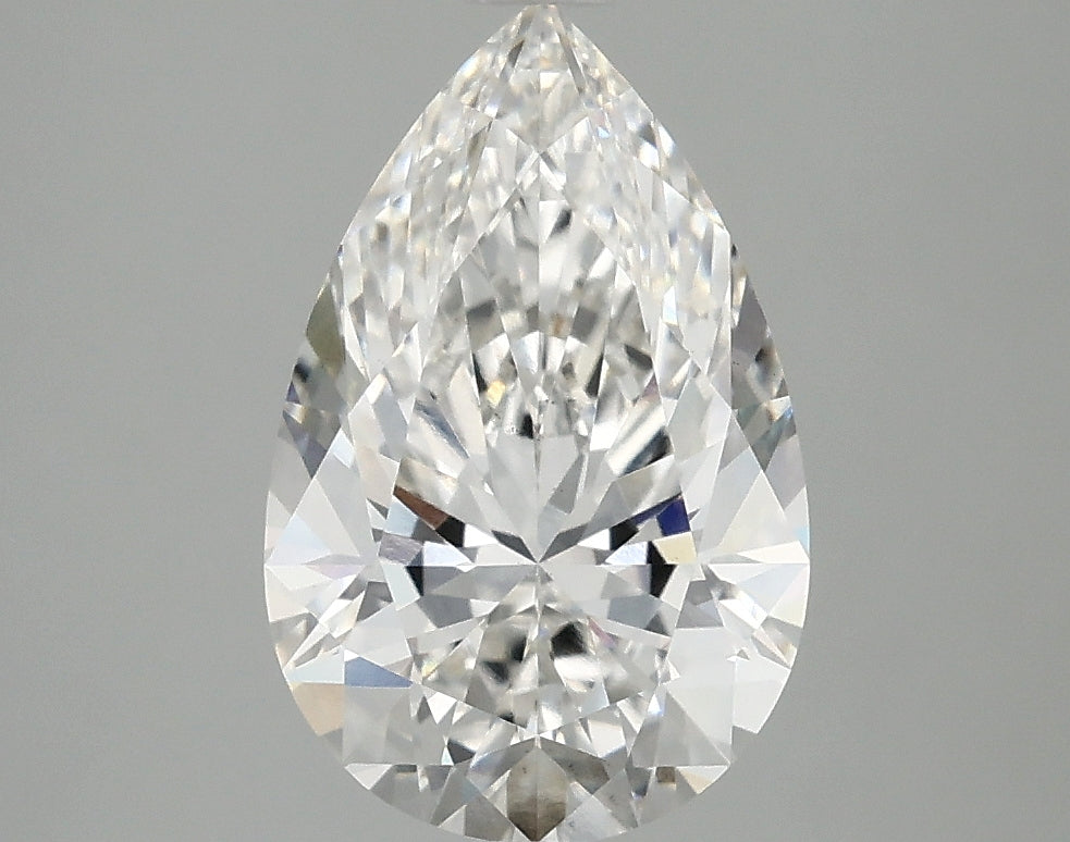 2.54ct Pear F VS2 Lab Grown Diamond