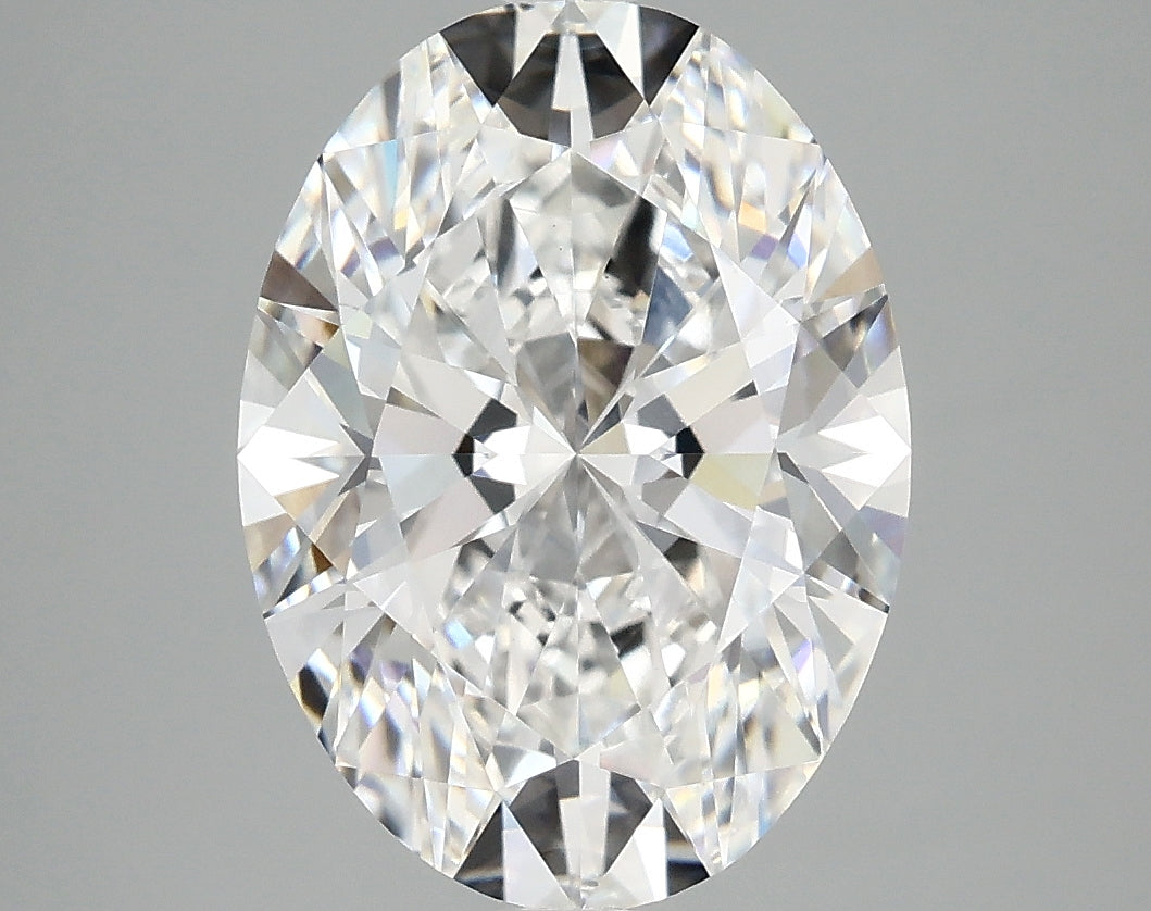 4.09ct Oval D VVS2 Lab Grown Diamond