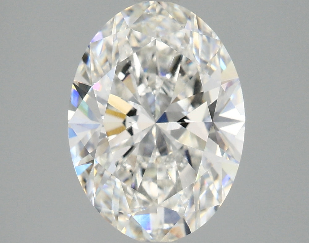 2.96ct Oval F VVS1 Lab Grown Diamond