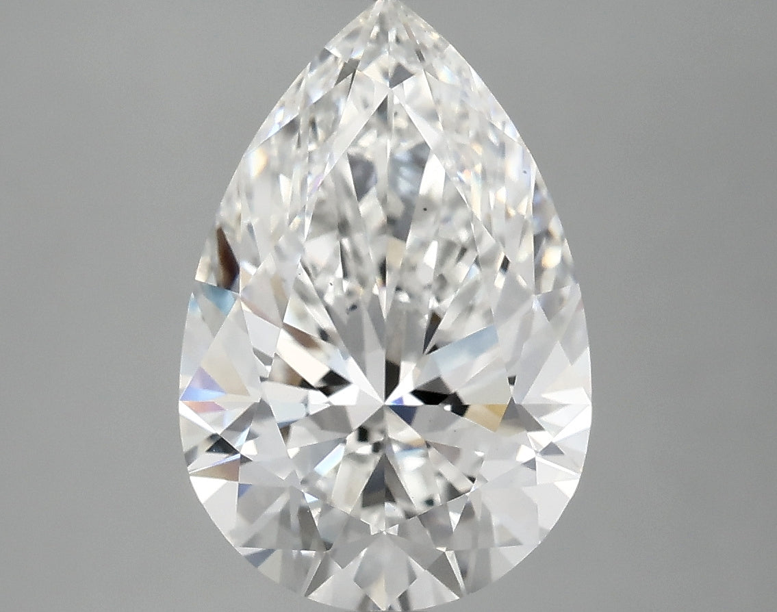 4.05ct Pear E VS2 Lab Grown Diamond