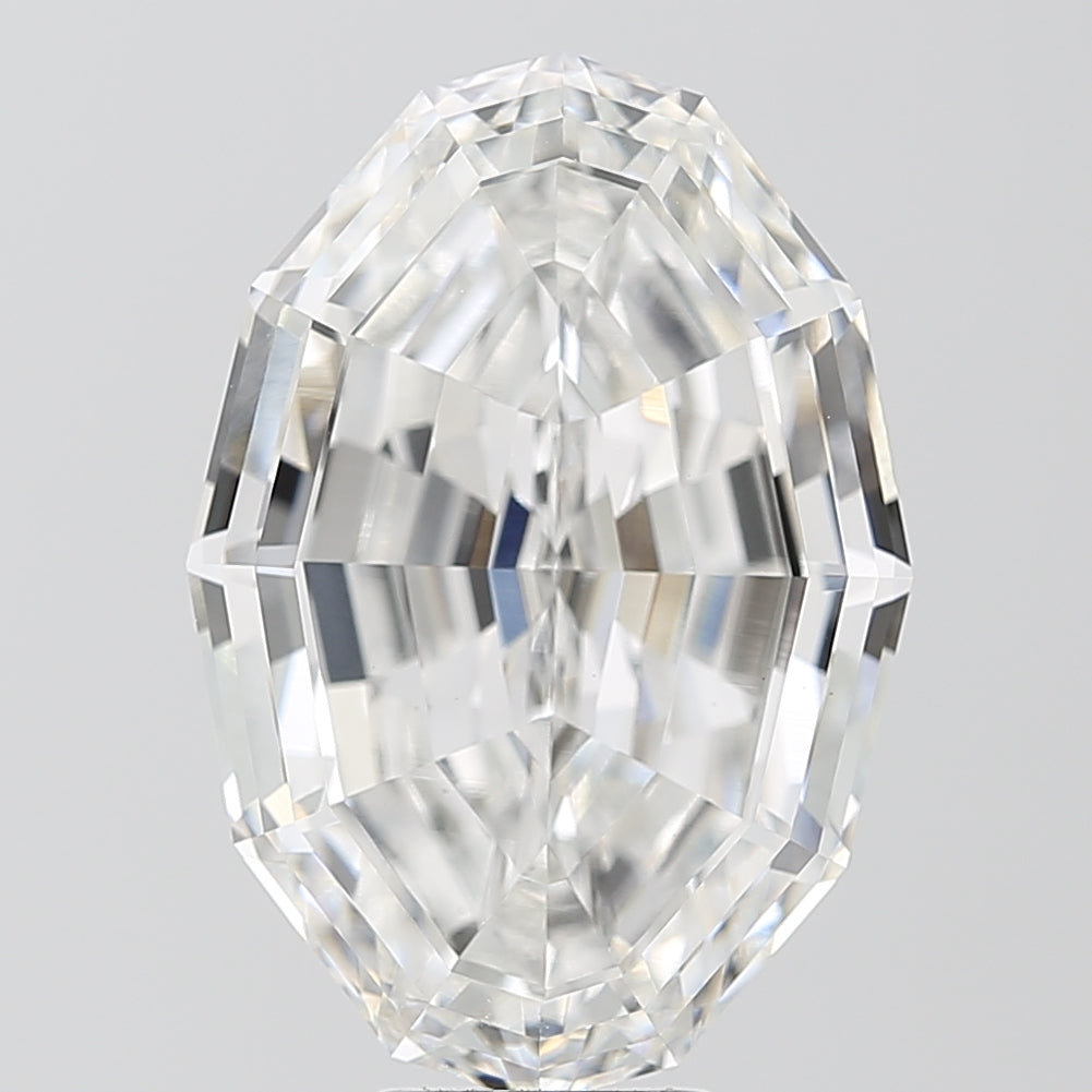 10.09ct Oval Step Cut E VS1 Lab Grown Diamond
