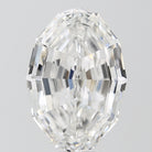 10.09ct Oval Step Cut E VS1 Lab Grown Diamond