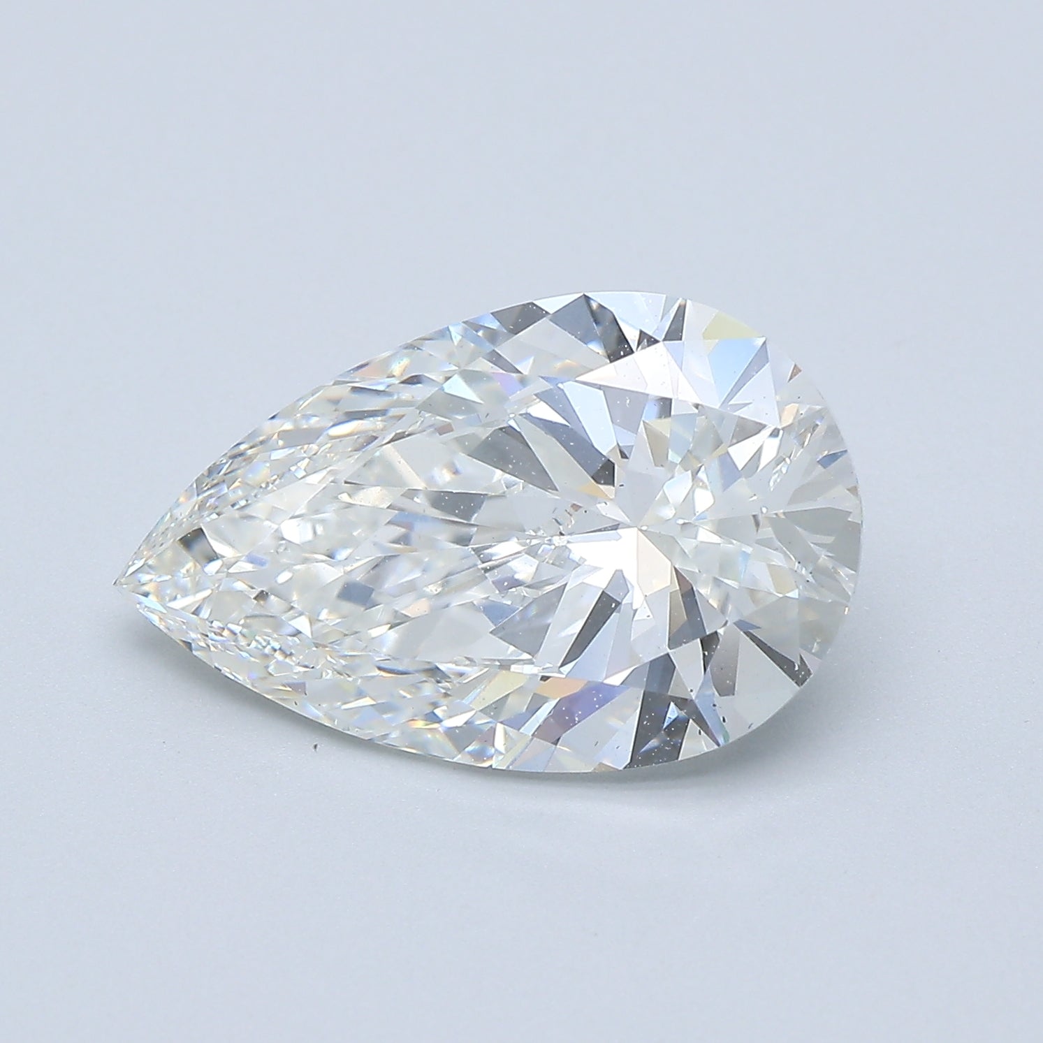 4.93ct Pear F VS2 Lab Grown Diamond