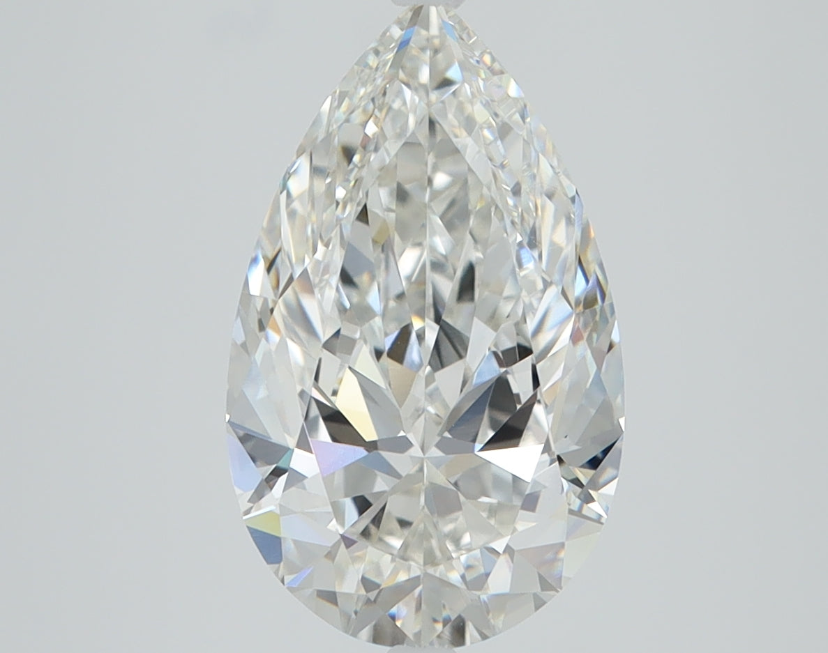 3.05ct Pear F VVS1 Lab Grown Diamond