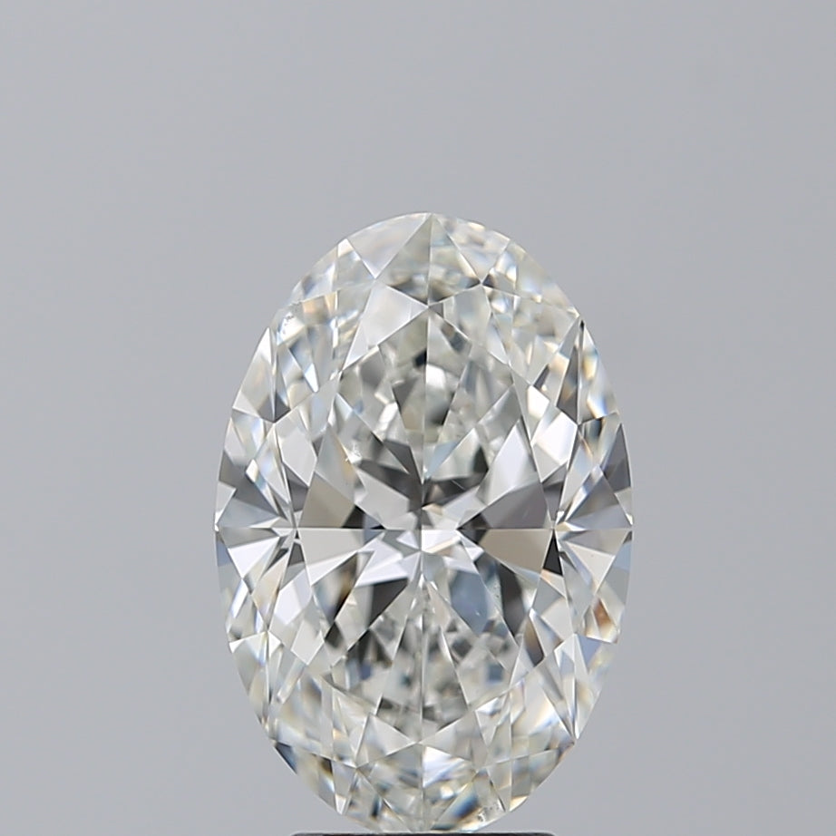 4.01ct Oval H VS2 Natural Diamond