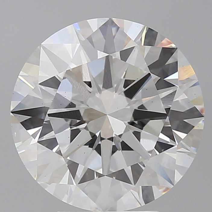 5.52ct Round F VS2 Lab Grown Diamond