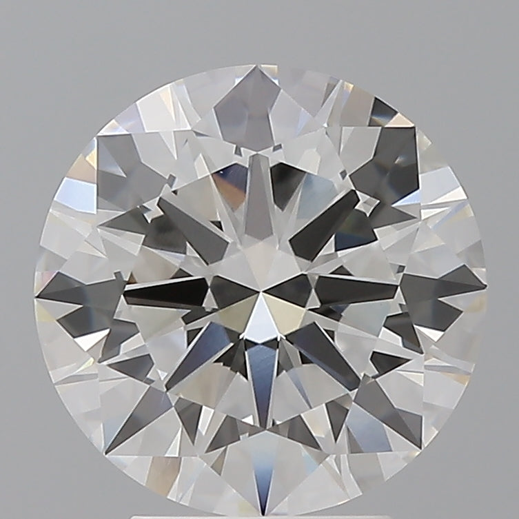 3.58ct Round F VVS2 Lab Grown Diamond