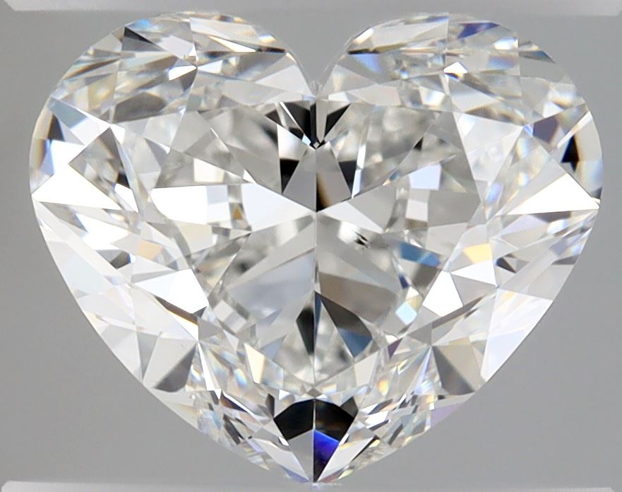 2.01ct Heart F VS2 Natural Diamond