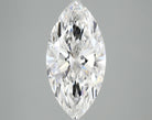 2.81ct Marquise D VS2 Lab Grown Diamond
