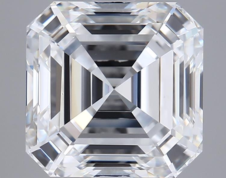 3.3ct Asscher E VVS2 Lab Grown Diamond