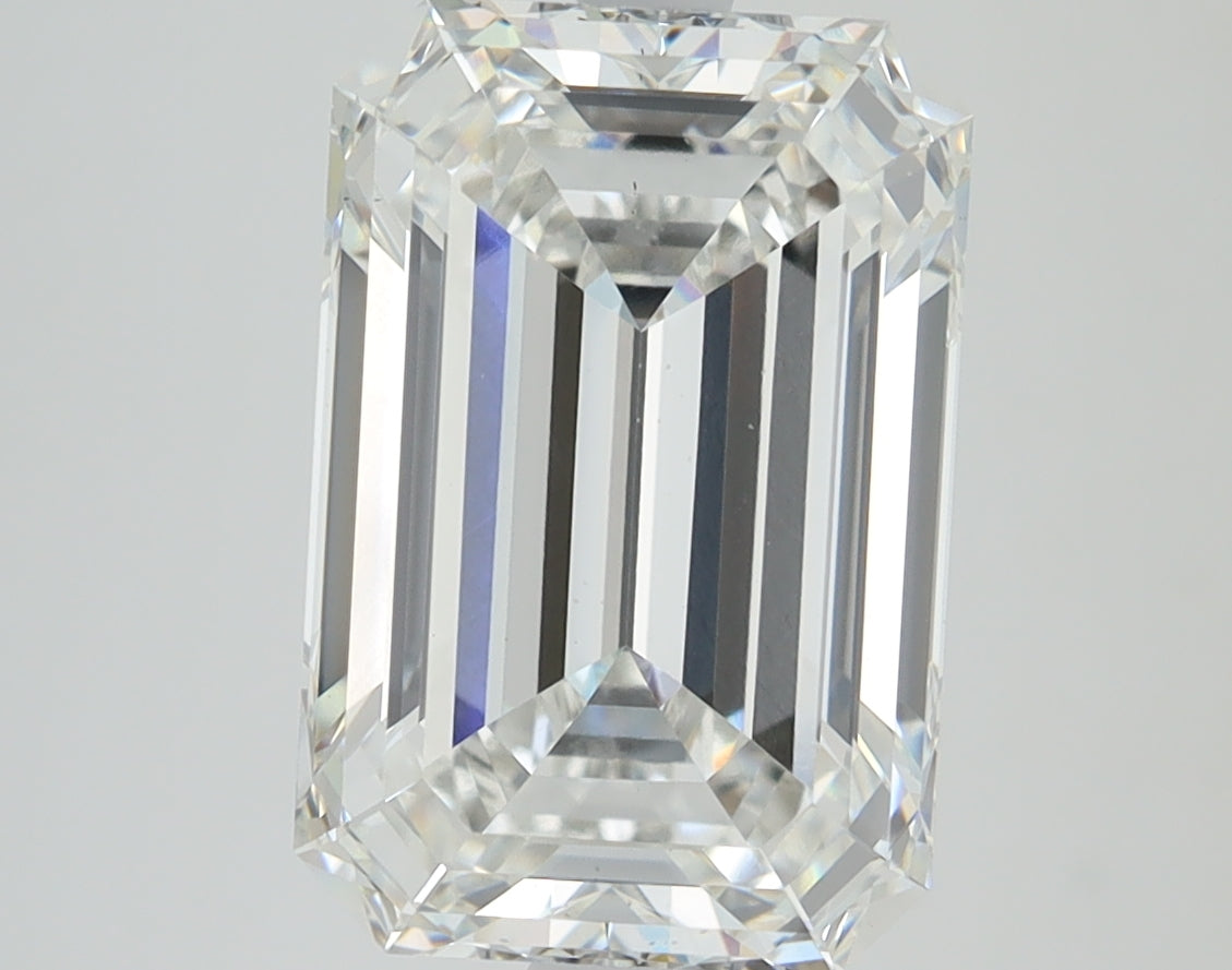 5.07ct Emerald F VS2 Lab Grown Diamond