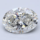 11.01ct Oval H VVS2 Lab Grown Diamond