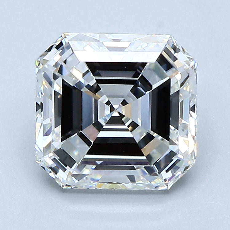 2.01ct Asscher G VVS2 Natural Diamond