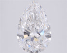 3.98ct Pear E VVS2 Lab Grown Diamond