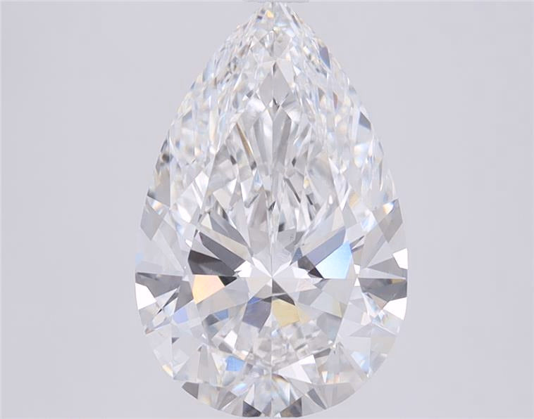 3.98ct Pear E VVS2 Lab Grown Diamond