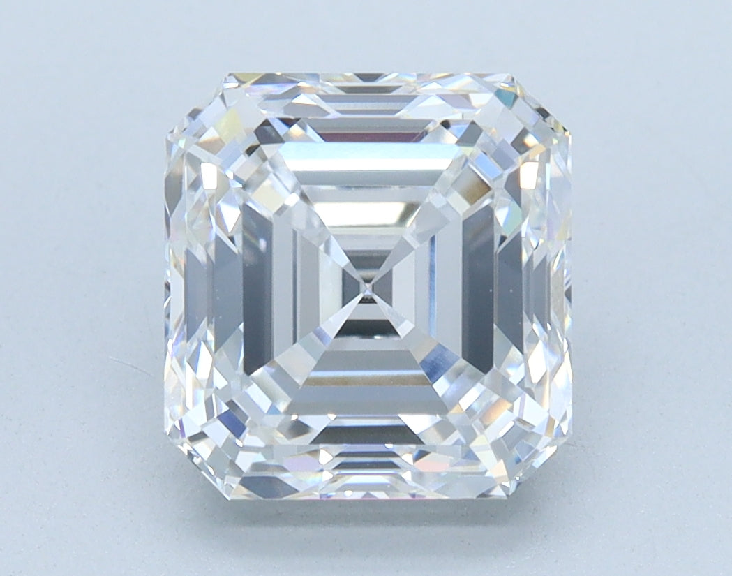 2.5ct Asscher D VVS2 Lab Grown Diamond