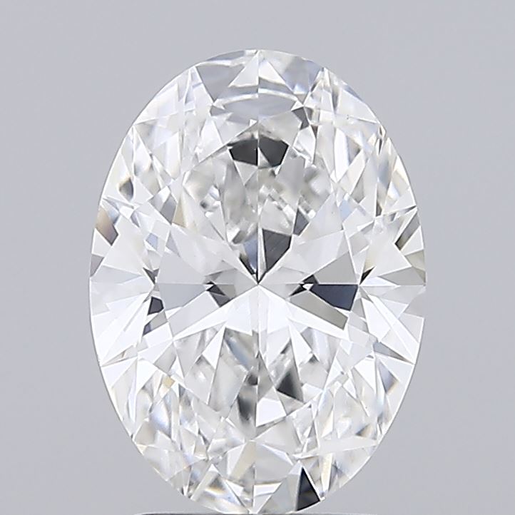 2.18ct Oval F VVS2 Lab Grown Diamond