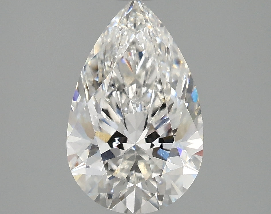 2.16ct Pear F VVS1 Lab Grown Diamond