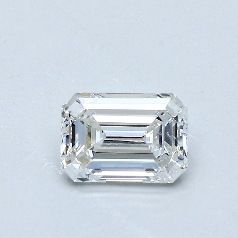 1.01ct Emerald F SI2 Natural Diamond