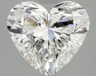 2.52ct Heart F VS2 Lab Grown Diamond