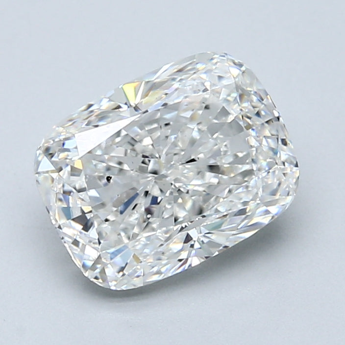 2.51ct Cushion F SI2 Natural Diamond