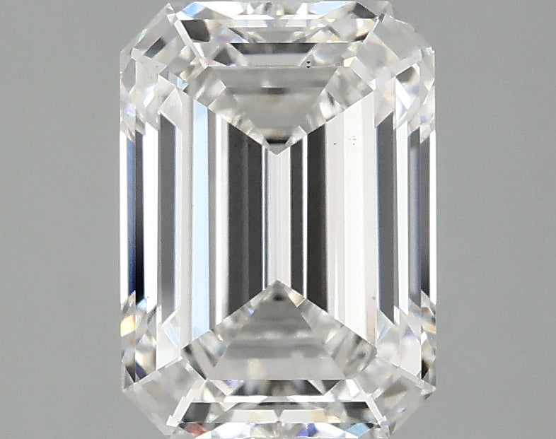 2.56ct Emerald E VS2 Lab Grown Diamond