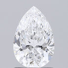 1.1ct Pear D VVS2 Lab Grown Diamond