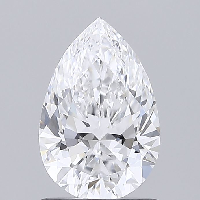 1.1ct Pear D VVS2 Lab Grown Diamond