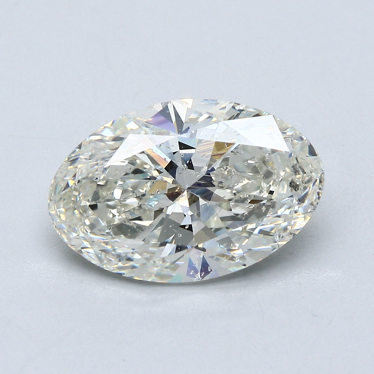 4.1ct Oval G SI2 Natural Diamond