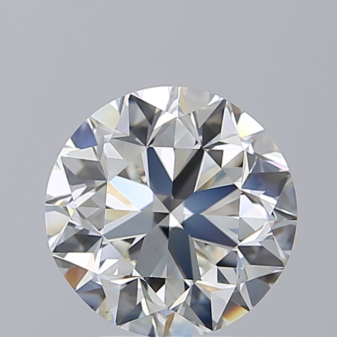 4ct Round H VS2 Natural Diamond