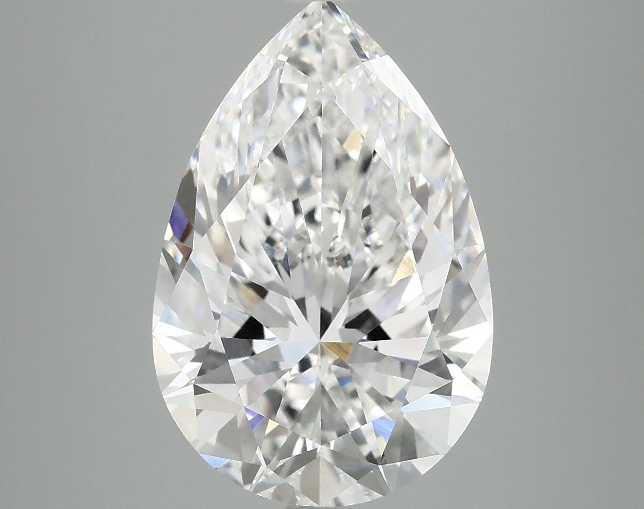 5.51ct Pear E VVS2 Lab Grown Diamond