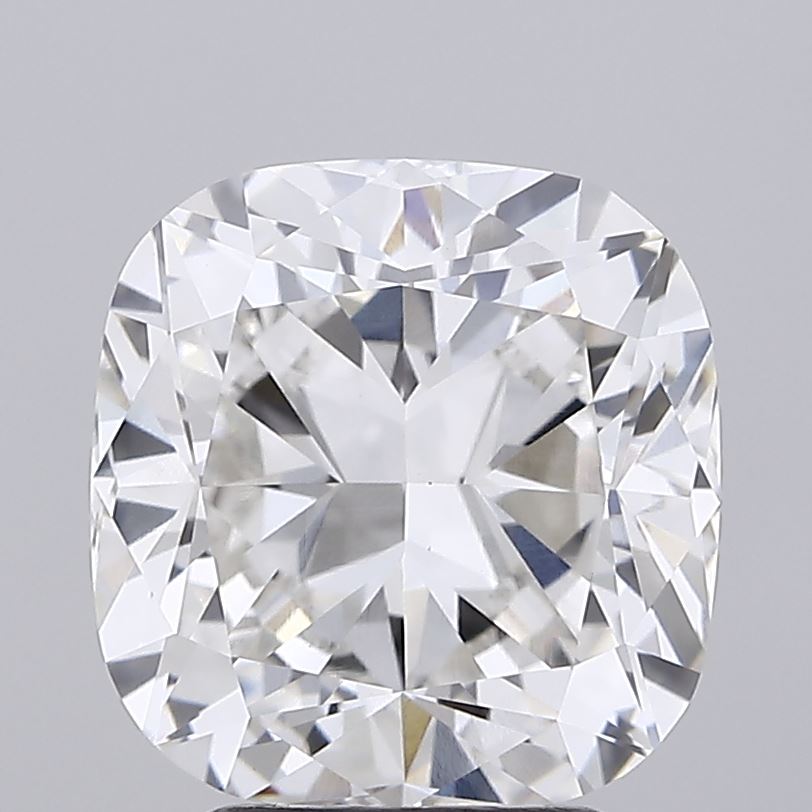 3.57ct Cushion F VVS2 Lab Grown Diamond